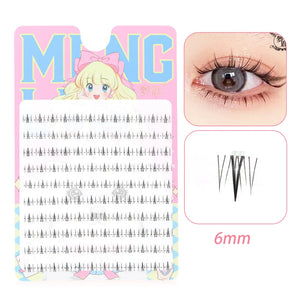 10-Pack Dramatic Volume False Eyelashes Set 5-7mm + Applicator