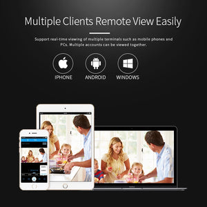 1080p Mini WiFi IP Security Camera HD Wireless Audio Smart Home CCTV Video Cam with Micro Card & Onvif Compatibility