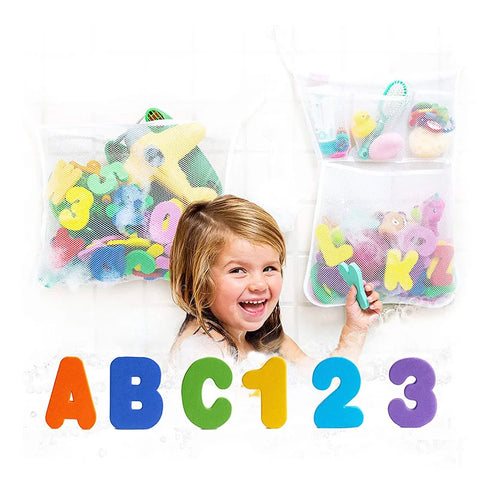 Foam Alphabet Letters Set for Kids - 36-Piece Educational Bath Toy