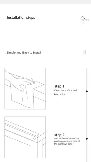 1-5m Self Adhesive Table Edge & Corner Protector Strip - Transparent Soft Bumper for Baby Safety