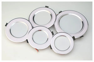 10-Pack LED Downlight 5W-18W Recessed Ceiling Panel Light 220V Round Cold/Warm White Spotlight