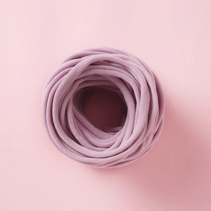 10-Pack Traceless Nylon Stretch Headbands for Newborns & Kids - Elastic Baby Hair Accessories