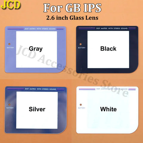 2.6 Inch LCD Screen Glass Lens Protector for Gameboy Classic GB DMG IPS