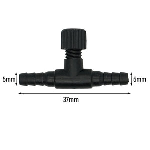10-Piece Adjustable Aquarium Air Valves for 4mm Tube - Oxygen Pump Divider for Fish Tank