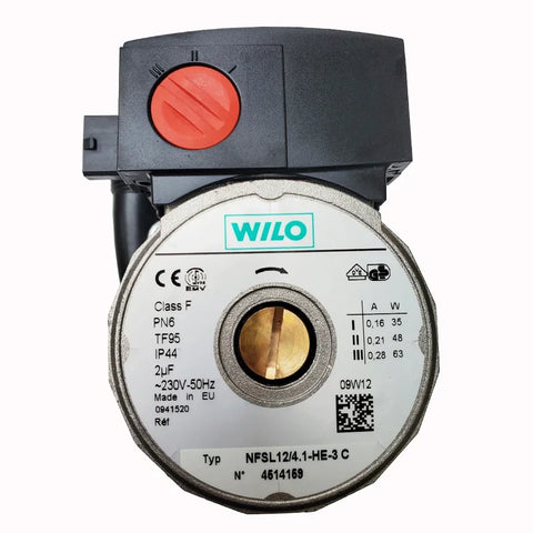 Gas Boiler Water Circulation Pump Motor for Wilo NFSL12/4.1 Heating Systems