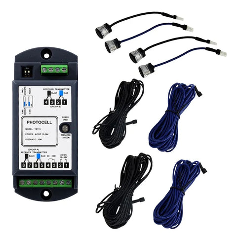 Automatic Door Safety Sensor Photoelectric Beam Photocells for Sliding & Swing Door Control Systems