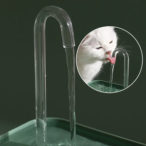 1.5L Quiet Pet Water Fountain with Smart Burnout Protection for Cats and Dogs