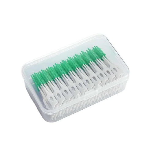 200-Piece Oral Care Kit: Toothpicks, Interdental Brushes & Dental Floss
