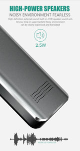Instant Translator Device with 137 Languages, Real-Time Voice & Text Translation, 16 Offline Supported