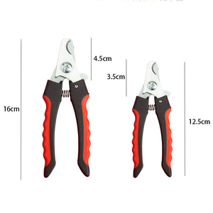 Large Dog Nail Clippers, Stainless Steel Pet Trimmer, Safe Groom Tool