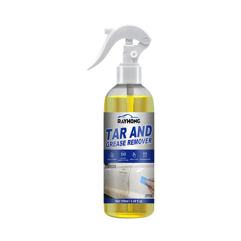 100ml Spray Degreaser Cleaner - Car Oil, Tar, Grease Remover - Solvent Formula for Easy Vehicle Maintenance