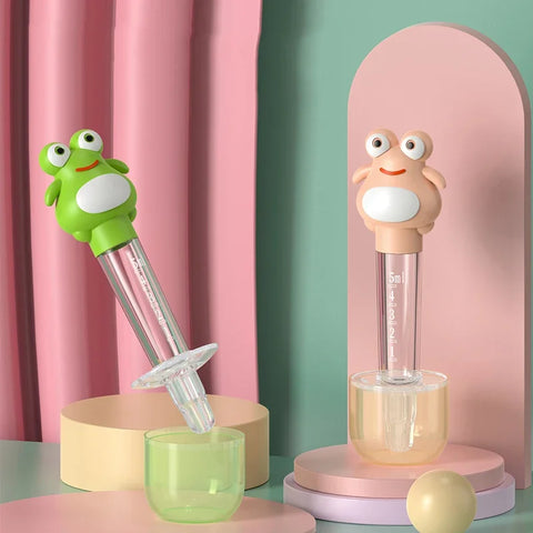 Baby Syringe Feeder Medicine Dropper Dispenser for Newborns, Needle Feeder Pacifier, Squeeze Feeding Essentials