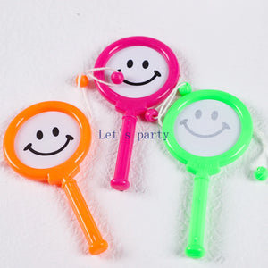 10-Pack Mini Rattle Drums for Kids, Party Favors, Baby Showers & Events