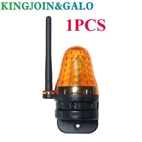 DC12V-265VAC Flashing Strobe Light for Automatic Swing/Sliding Garage Gate Opener (No Sound)
