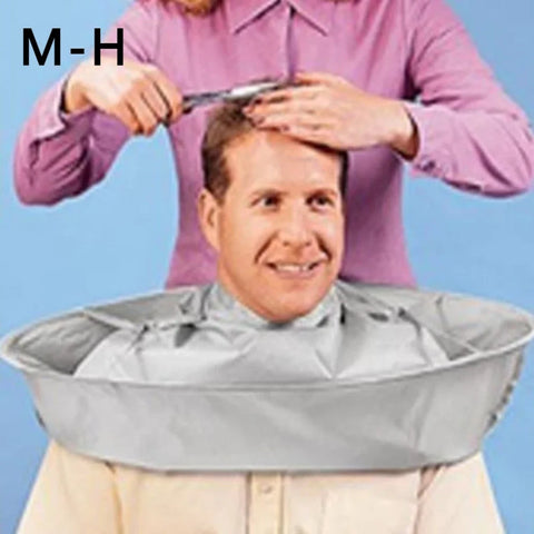 DIY Hair Cutting Cloak Umbrella Cape Apron Shave Gown Cover for Barber & Home Use