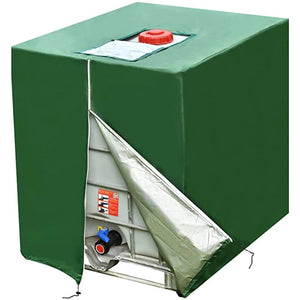 1000L IBC Tote Container Cover, Waterproof UV-Resistant Outdoor Protection