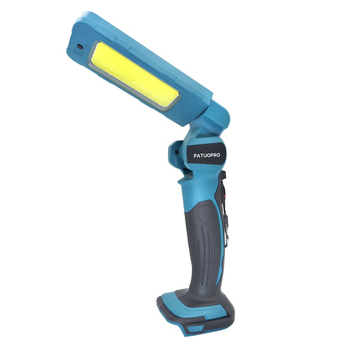 Cordless LED Work Light Flashlight Handheld Spotlight for 18V Battery (No Battery Included)