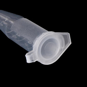 1.5ml Mini Plastic Microcentrifuge Lab Test Tubes with Graduated Markings