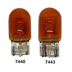 T20 7440 7443 WY21W W21W Halogen Bulbs 12V Super Bright Car Backup Reversing Signal Lights Amber Red