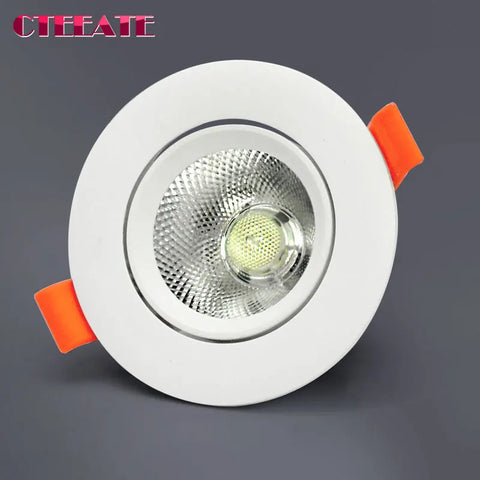 Dimmable 5W-18W LED Downlight COB Recessed Ceiling Lamps Spotlights for Home Lighting (AC85V-265V)