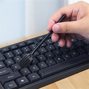 10-Piece PC Laptop Keyboard Cleaning Brush Kit - Dust Cleaner for Car, Phone, Shaver & Household Accessories