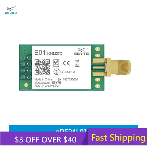 2.4GHz 500mW Long Range SPI Transceiver Nrf24l01 Wireless Transmitter Receiver for VR UAV