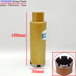 "180mm Diamond Core Drill Bit Set with SDS Adapter for Concrete & Bridge Drilling"