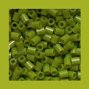 1000pcs 5mm Green Fuse Beads for Kids Pixel Art & DIY Crafts