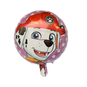 10-Pack 18" Paw Print Balloons for Baby Shower, Party, Pet-Themed Decor