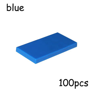 100pcs 2x4 Building Blocks Set for Kids - Educational Construction Toy Bricks