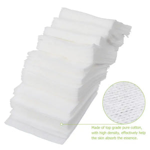 100pcs Non-Woven Gauze Pads 10x10cm for Wound Care, Cotton Sponge, First Aid Supplies