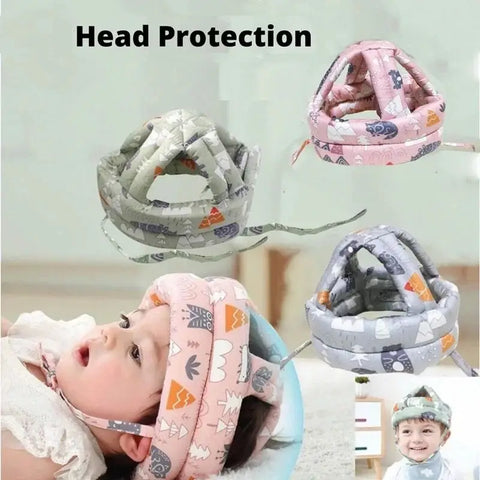 Baby Safety Helmet Head Protector Toddler Anti-Fall Learning Crash Cap