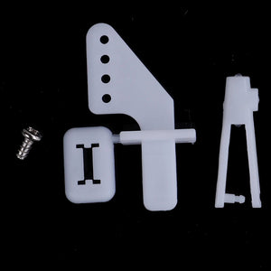 10-Pack 21mm Nylon RC Plane Control Horns for Rudder, Servo, Aileron, Elevator Parts