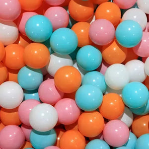 100 Pack Colorful 5.5cm Play Balls for Kids, Ball Pits & Party Games