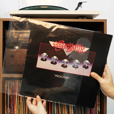 12" Clear Vinyl Record Sleeves - 50 Pack Anti-Static Outer Protector for LP Records