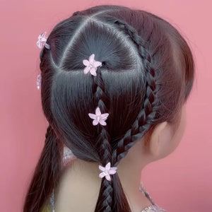 10-Pack Flower Princess Hair Clips Set - Lovely Hairpins and Buckles Hair Accessories