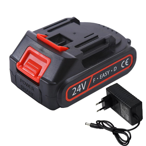 24V 8000mAh Rechargeable Lithium Battery for Makita Power Tools with US/EU Charger