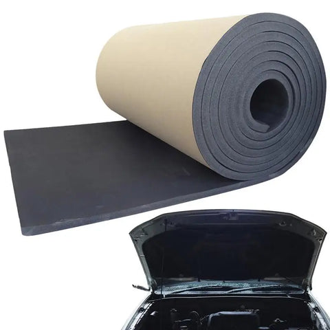 Car Hood Soundproof Heat Insulation Mat 5mm/10mm/15mm/20mm Noise Deadening Thermal Barrier Fireproof Padding