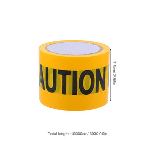 100m No Entry Warning Tape - Caution Do Not Enter Safety Barrier for Props