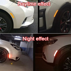 100cm x 5cm Reflective Tape Safety Warning Sticker for Cars & Motorcycles