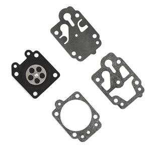 10 Sets Carburetor Rebuild Kits for 26cc-52cc Motorbikes Dirt Pit Bikes Gasket Diaphragms Repair Durable