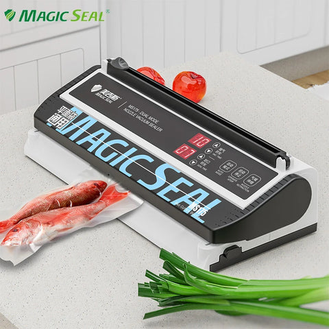 Electric Vacuum Sealer Machine for Home Kitchen Food Preservation