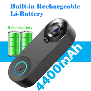 1080p Wireless Video Doorbell Camera, WiFi Smart Home Security, Motion Detect, Night Vision, Tuya Intercom