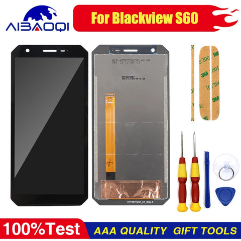 Blackview S60 5.7" LCD Display & Touch Screen Digitizer Frame Assembly