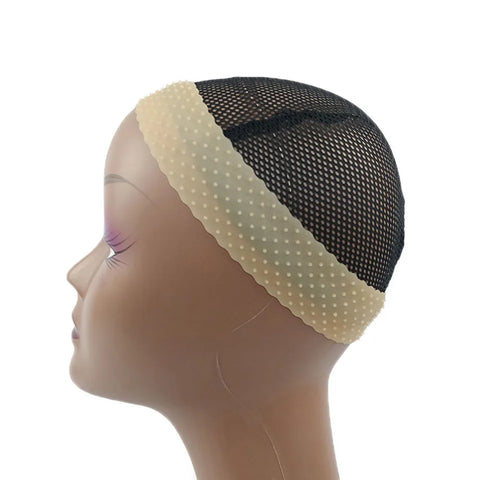 Adjustable Non-Slip Transparent Silicone Wig Grip Headband for Women
