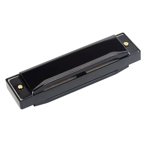 10 Holes 20 Notes C Key Harmonica with Colorful Metal Shell & Box - Educational Toy for Beginners
