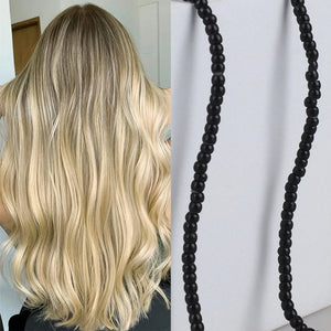 1000pcs Copper Nano Ring Beads for I-Tip Hair Extensions, Micro Links, Silicone Lined