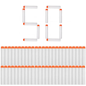 100 Glow-in-Dark Foam Dart Refill Pack for Toy Blasters