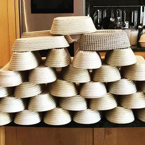10" Oval Rattan Bread Proofing Basket for Sourdough Baking