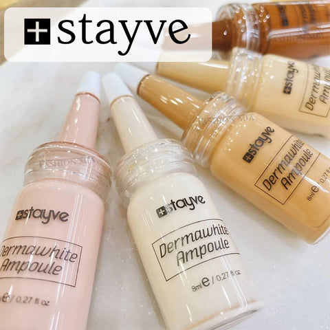 Glow Serum Foundation 8ml for Radiant Skin - Niacinamide & Peptides Formula